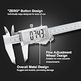 Preciva Digital Vernier Caliper 150mm Stainless Steel LCD In/Mm Conversion view 3