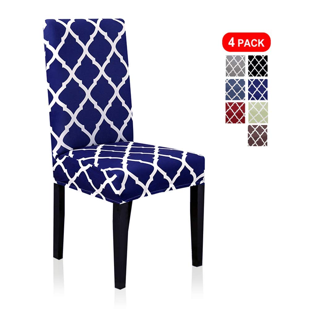Best navy blue parson chair covers