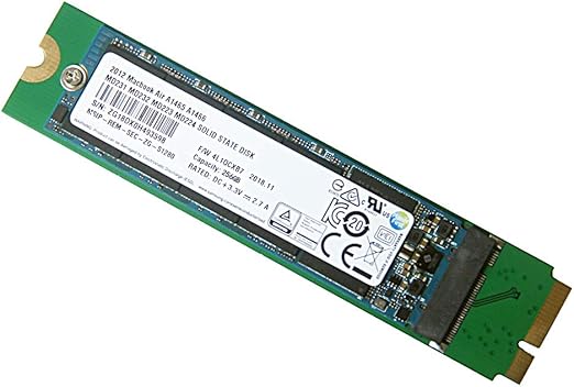 Amazon Com 256gb Ssd For 12 Macbook Air A1465 A1466 Md231 Md232 Md223 Md224 Solid State Drive Mac Ssd Computers Accessories
