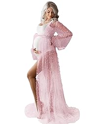 Tulle Maternity Dress for Photoshoot Long Puffy