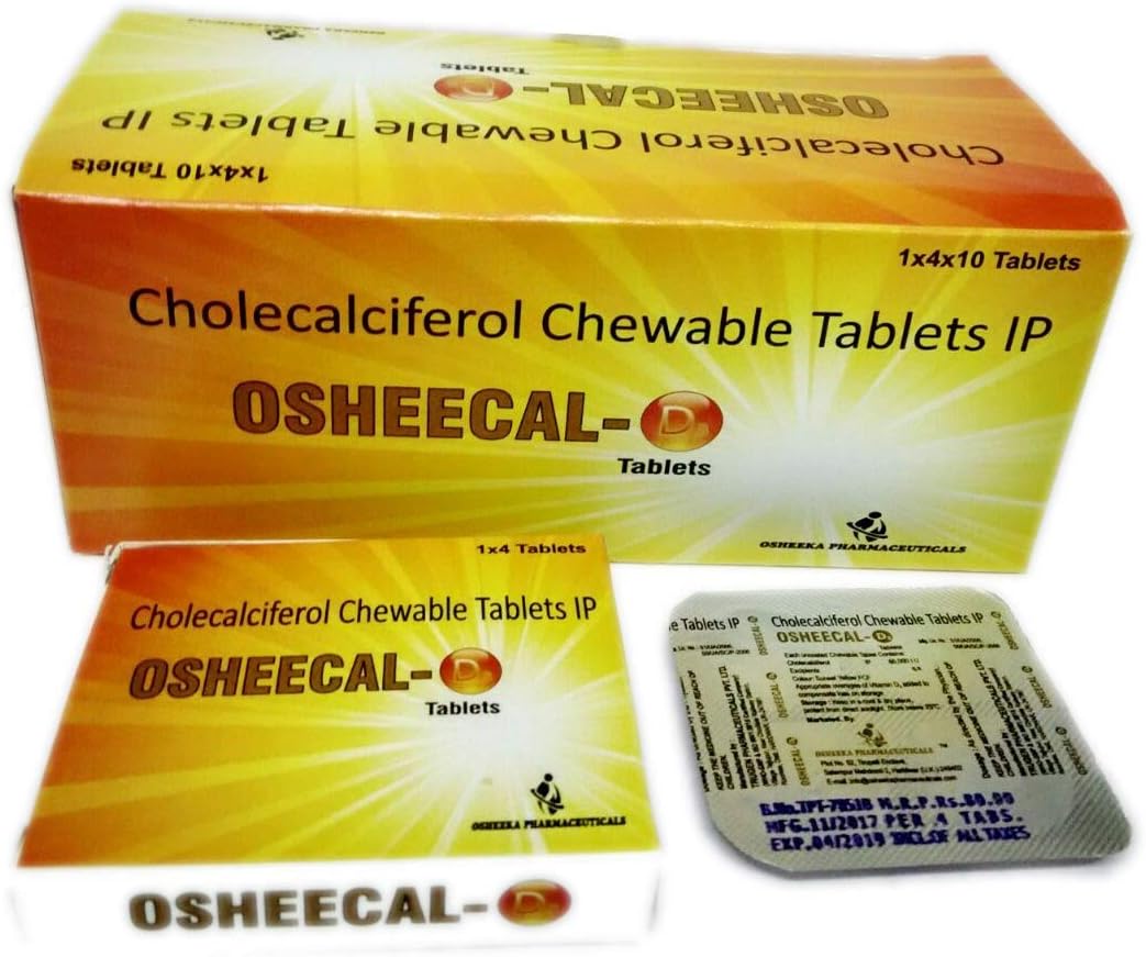 Vitamin D3 60000 Iu Cholecalciferol Pack Of 1x4x4 16 Tablets Amazon In Health Personal Care