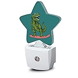 Dinosaur Green Night Light Plug-in Dusk to Dawn