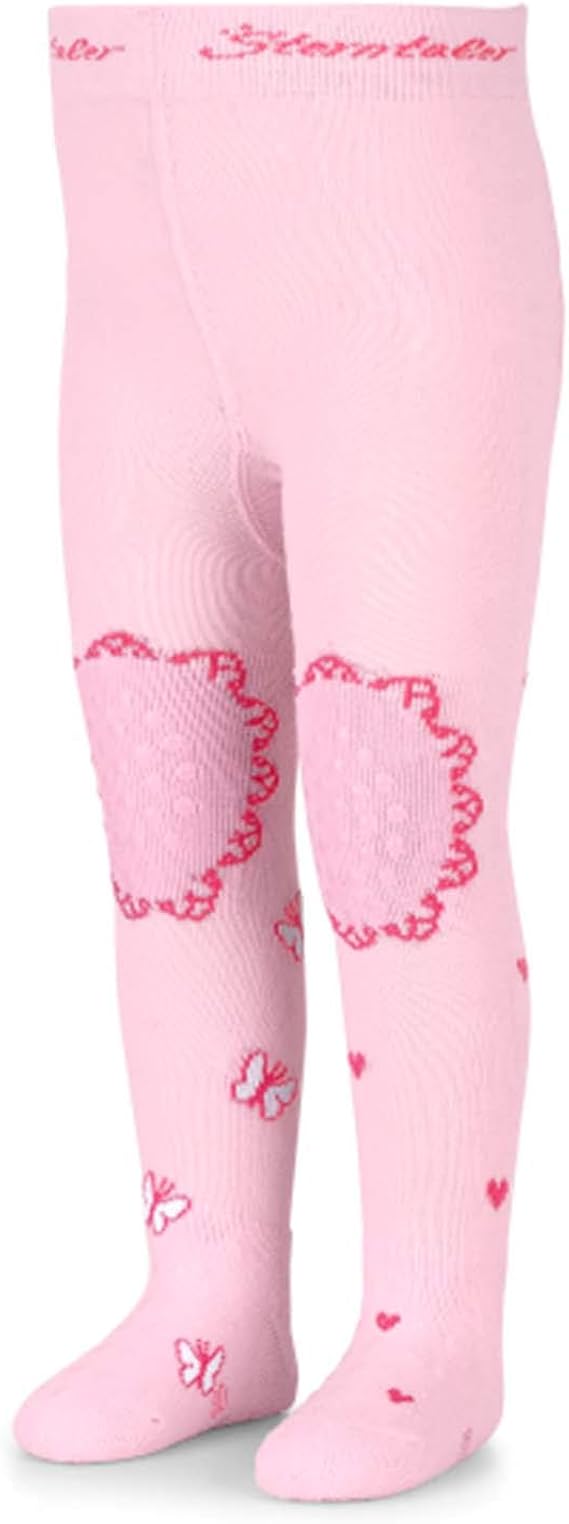 Collant Sterntaler Con Cuori Cotone Morbido Per Bambina Calze