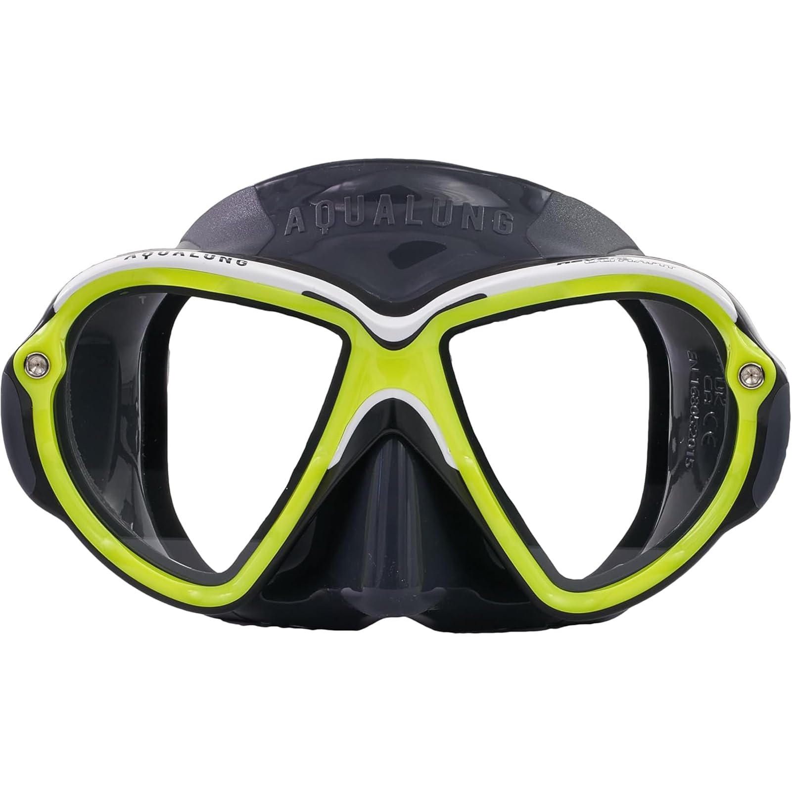 AQUALUNG REVEAL ULTRAFIT - Adult Diving Mask with 180° Panoramic Vision, Customised Face Cup Adjustment, Interchangeable Lenses, Waterproof, Silicone Skirt, ideal for scuba diving