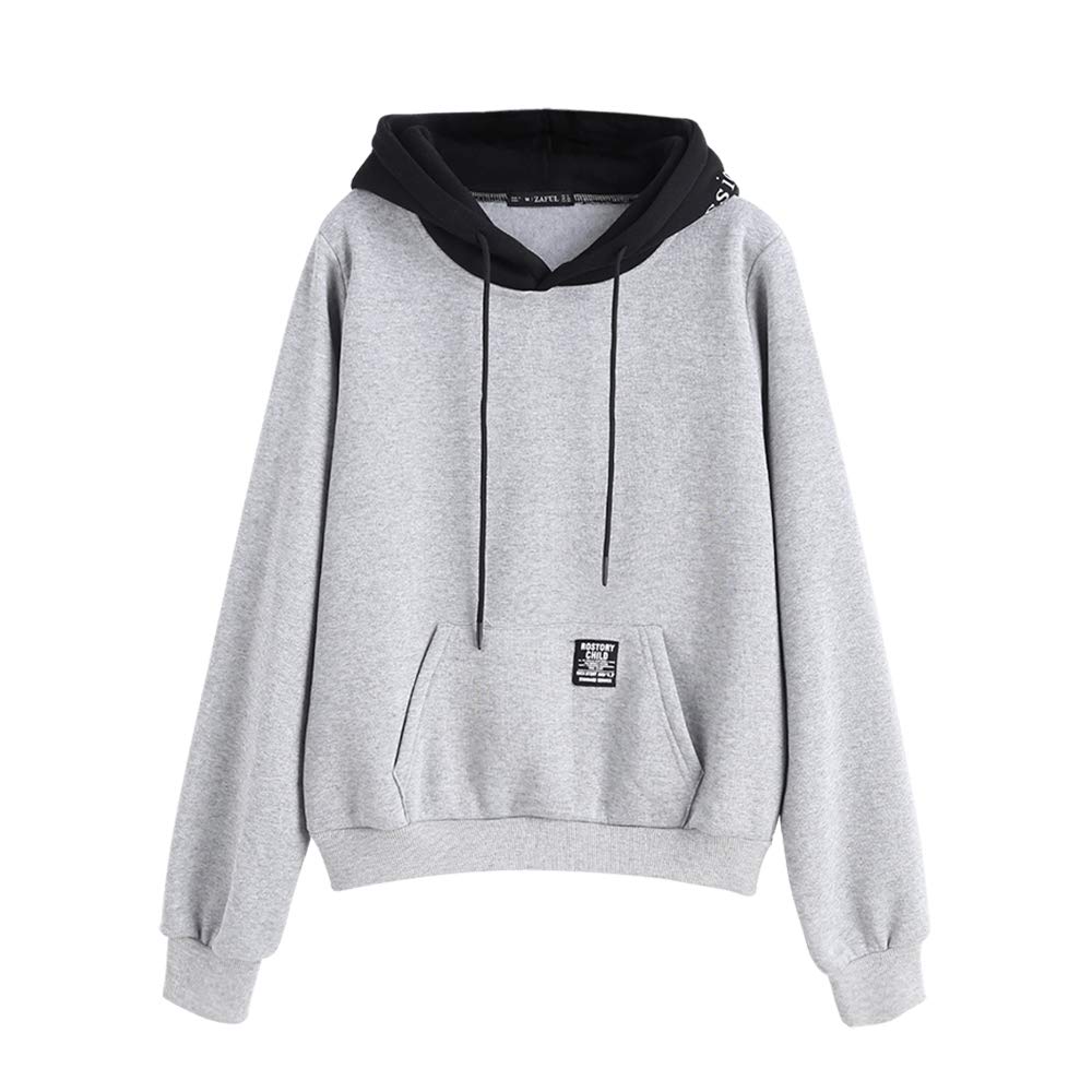zaful contrast hoodie