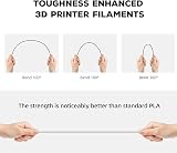 Flashforge ABS Pro Filament 1.75mm Black 1kg Filament ABS+ Heat Resistant view 4
