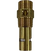 All Brass Replacement In Tank Check Valve for Quincy 111491 3/4" Compression x 3/4 MNPT With Unloader Port