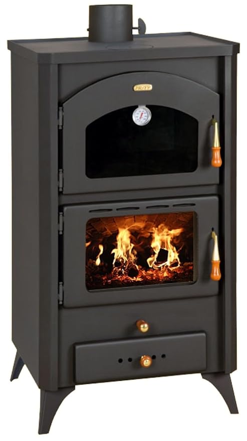 HolzOfen Ofen Herd Kamin Log Brenner festbrennstoffen betriebenen 14 kW Prity FGR Kaminofen
