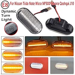 2pcs Dynamic LED Side Marker Lights 12V Flowing