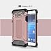 Cocomii Shockproof Dustproof Galaxy J5 2016 Case, Slim Thin Matte Hard Plastic & Soft TPU Silicone Dustproof Reinforced Drop Protection Bumper Cover Compatible with Samsung Galaxy J5 2016 (Rose Gold)
