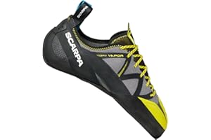 SCARPA Men's Vapor Lace Rock Climbing Shoes for Sport Climbing and Bouldering