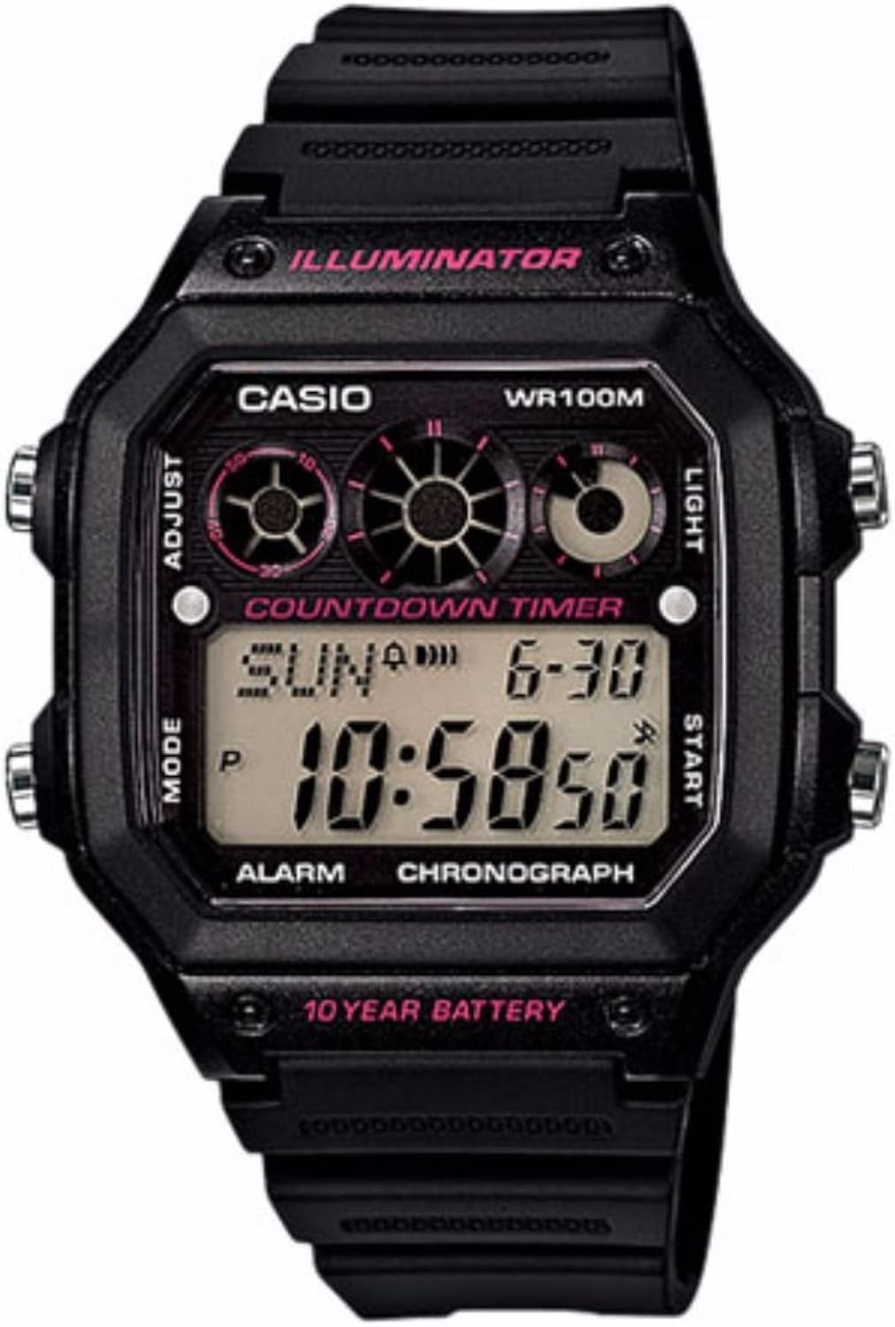 Amazon 並行輸入品 Casio Sports Digital カシオ スポーツ デジタル Ae 1300wh 1a2 メンズ腕時計 腕時計 通販