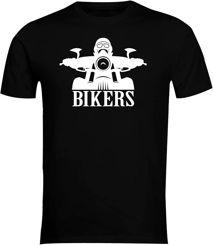BAYZON TShirt Motorrad Moto Bikers kurzam lustige Sprüche Funshirt