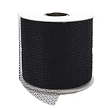 Falk Net Mesh Spool 3" Wide 40 yd, Black