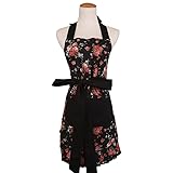 Cotton Fabric Women's Apron with 2 Pockets-Extra