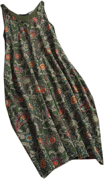 sleeveless muumuu dresses