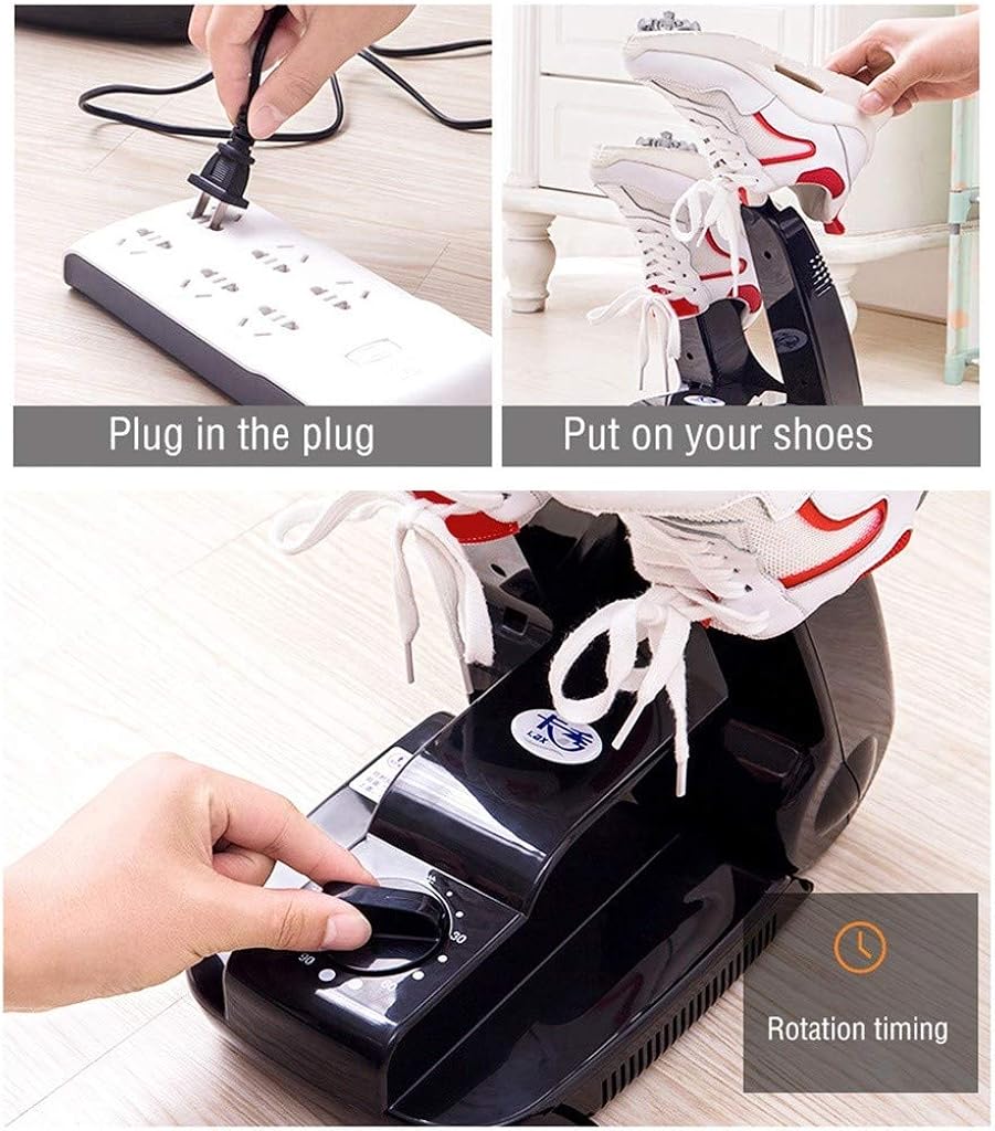 Zicth Electric Shoe Boot Dryer Foldable Shoes Heater Dryer Warmer Footwear UV Timer Retractable Prevent Odor Deodorizes to help Athletes Foot Beriberi: Shoes
