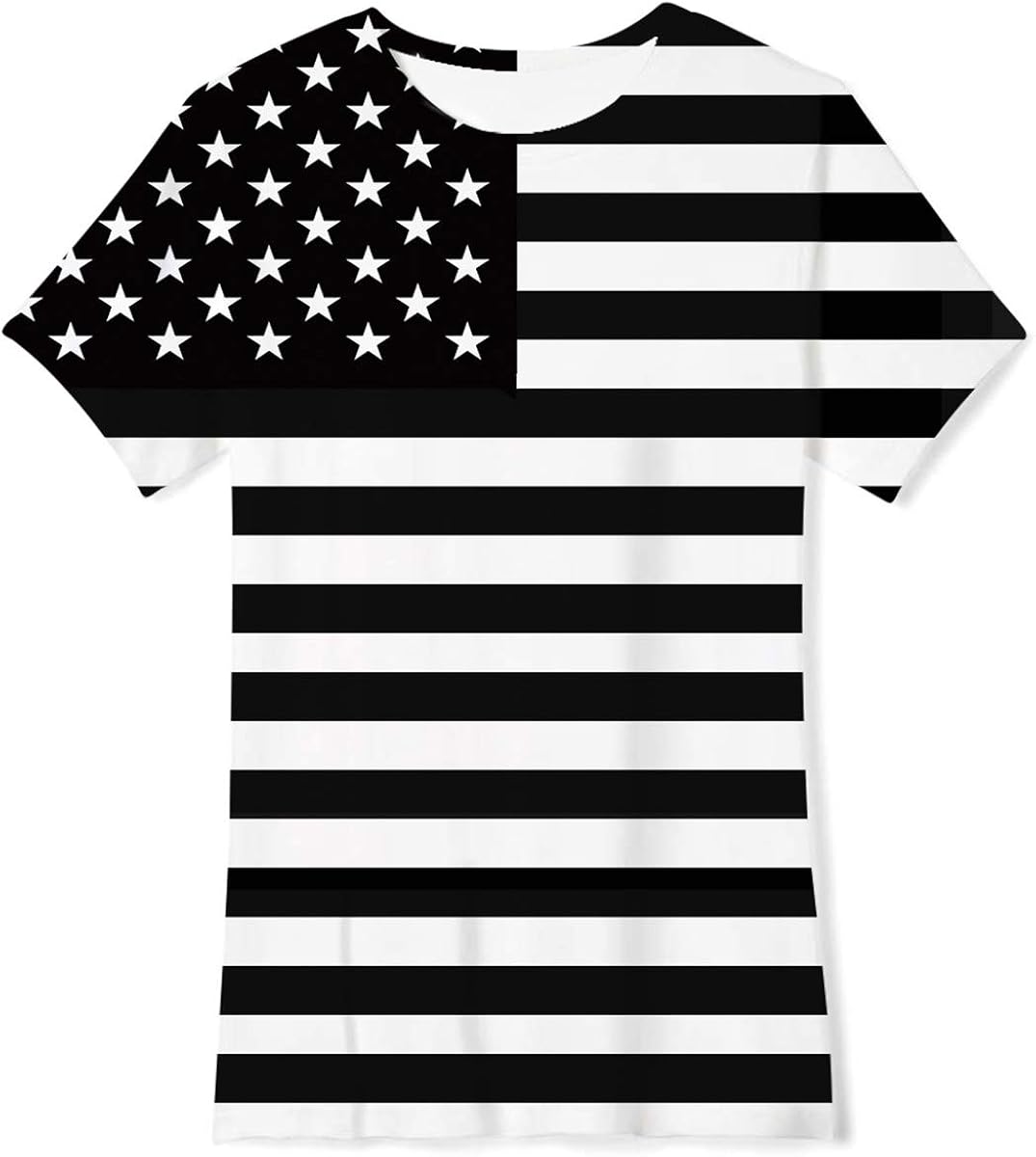 Little Big Boys Girls Graphic Tees Funny 3D Printed Short Sleeve Youth T Shirts Top 6-14T