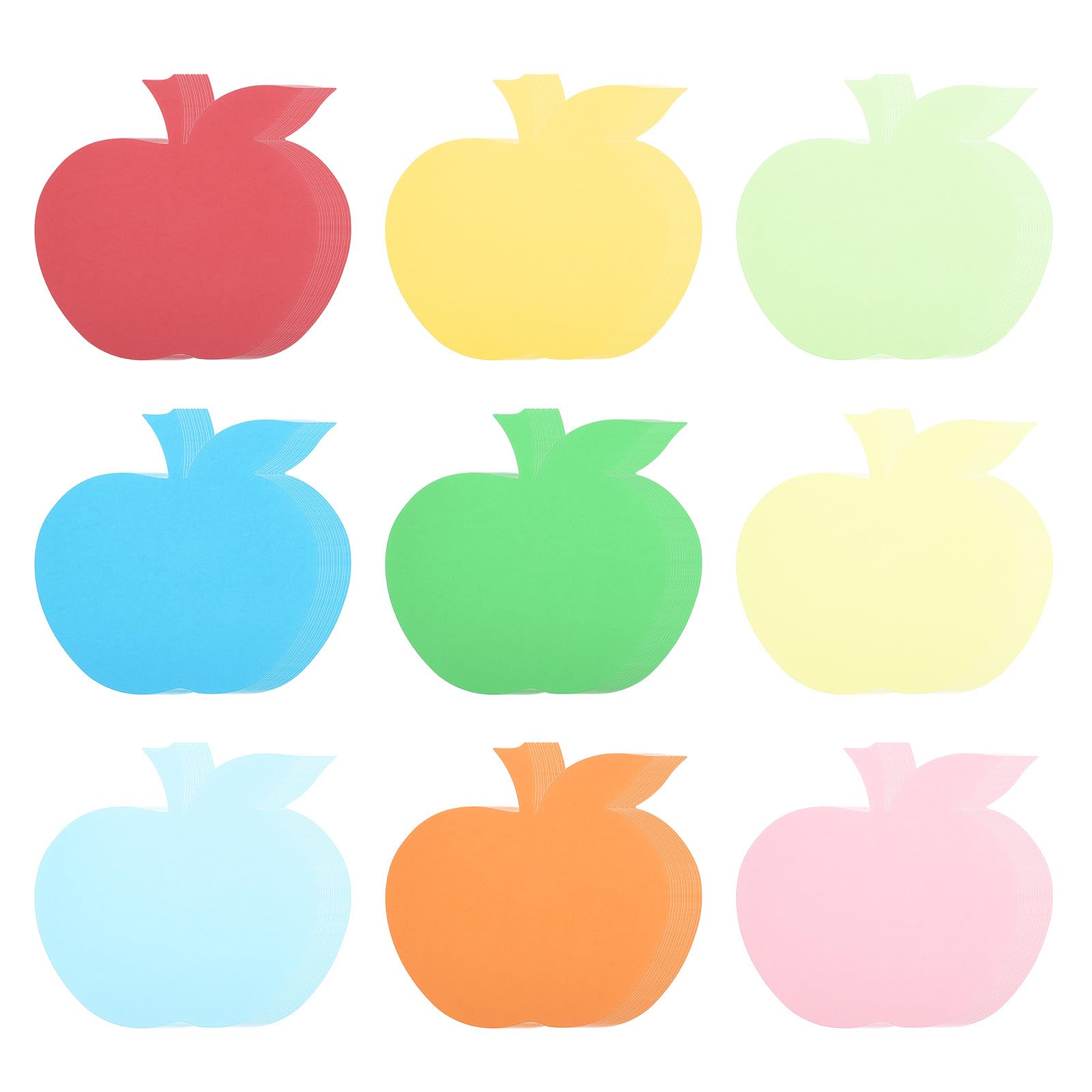 PATIKIL Bulletin Cutouts Paper, 108 Pcs Fruit Shaped Bulletin Board Paper Cut Outs Decorations for Classroom DIY Crafts Projects Party Supplies, Multicolored