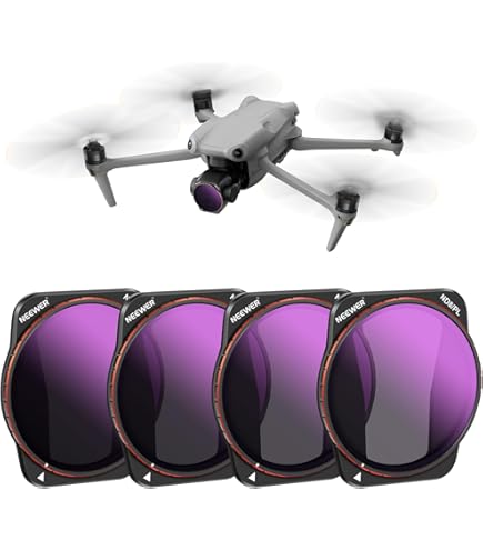 Kit Filtri Split ND Freewell Per DJI Air 3 | 4 Filtri ND8/ND16 A ND64/ND128 | GimbalSafe - Foto 12