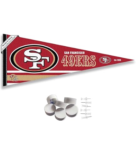 WinCraft San Francisco 49ers Throwback Vintage 3x5 Feet Banner Flag - Officially Licensed