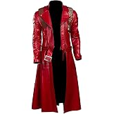 DreamTraderzz Red Gaming Trench Coat