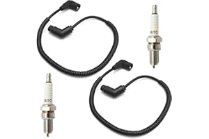 CADUFUELLY 420265248 Spark Plug and Wire Cap, Replacement for Can-Am Commander Outlander Renegade Replacement for Bombardier 