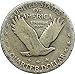 1919-1930 U.S. Standing Liberty Silver Quarter Dollar, Circulated Condition (1/4) Average Circulated to Fine