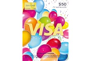 Visa $50 Balloons Gift Card (plus $4.95 Purchase Fee)