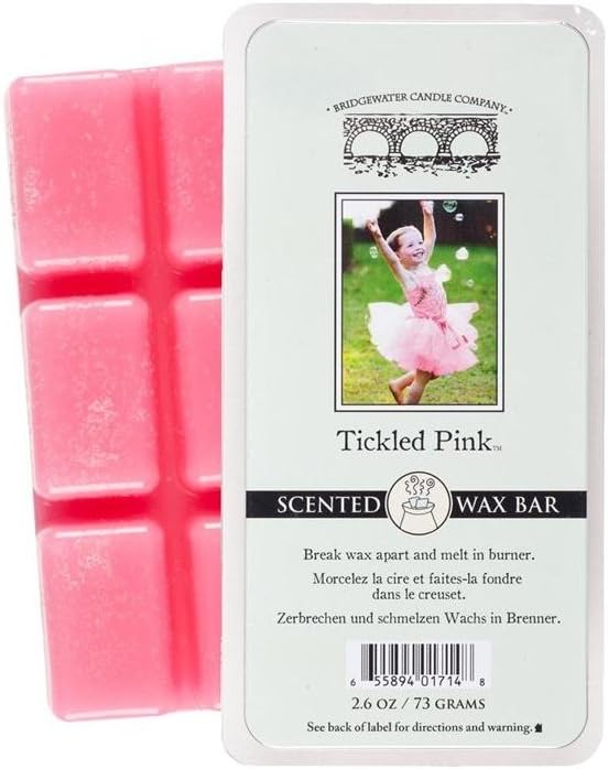 Bridgewater Wax Bar Tickled Pink, 14.5 x 7 x 2.5 cm