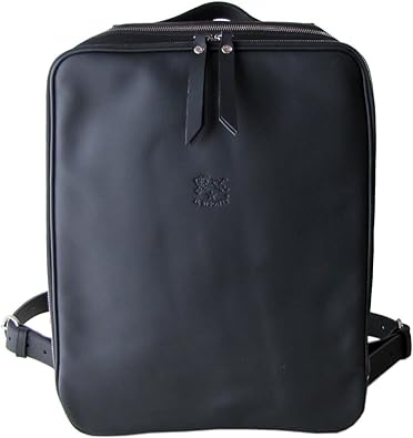 Amazon イルビゾンテ Il Bisonte バッグ リュック Ebony エボニー ブラック 521 Vm 765n 並行輸入品 Il Bisonte イルビゾンテ タウンリュック ビジネスリュック