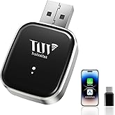 Trolinktek Mini Wireless Carplay Adapter for iPhone/Android - Carplay Wireless Adapter Car Play Dongle Bluetooth and WiFi, [2026 Upgraded]