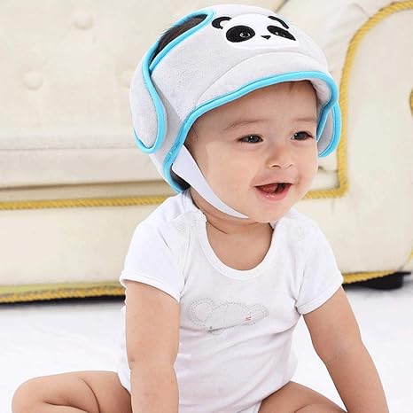 Rainnao Babyhelm Kopfschutzmutze Gegen Stosse Fur Kleinkind Verstellbar Weiche Kopf Schutz Kein Stossen Schutzhelm Amazon De Kuche Haushalt