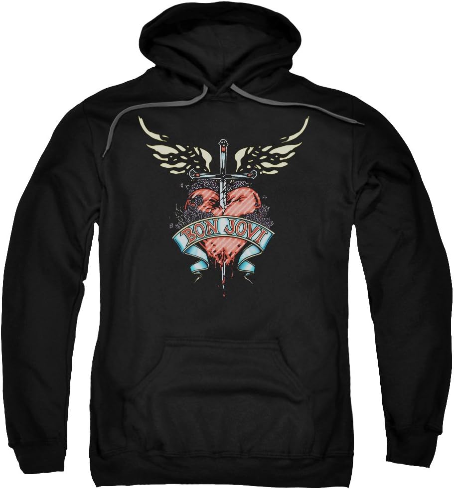 Bon Jovi - Greatest Hits Art - Adult Hoodie Sweatshirt