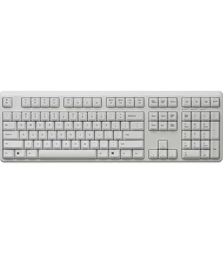 ☆REALFORCE R3HC31 45g☆ Amazon.com: Realforce R3 Topre 45g White Bluetooth Dye Sub PBT