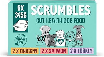 Scrumbles Natural Wet Dog Food Multipack 6x395g Variety Pack