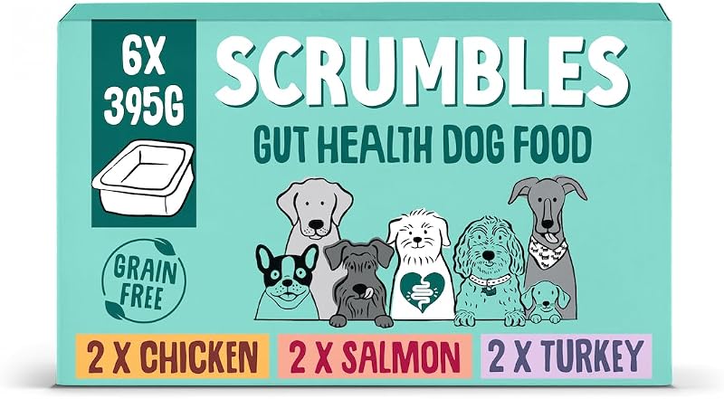 Scrumbles Natural Wet Dog Food Multipack 6x395g Variety Pack