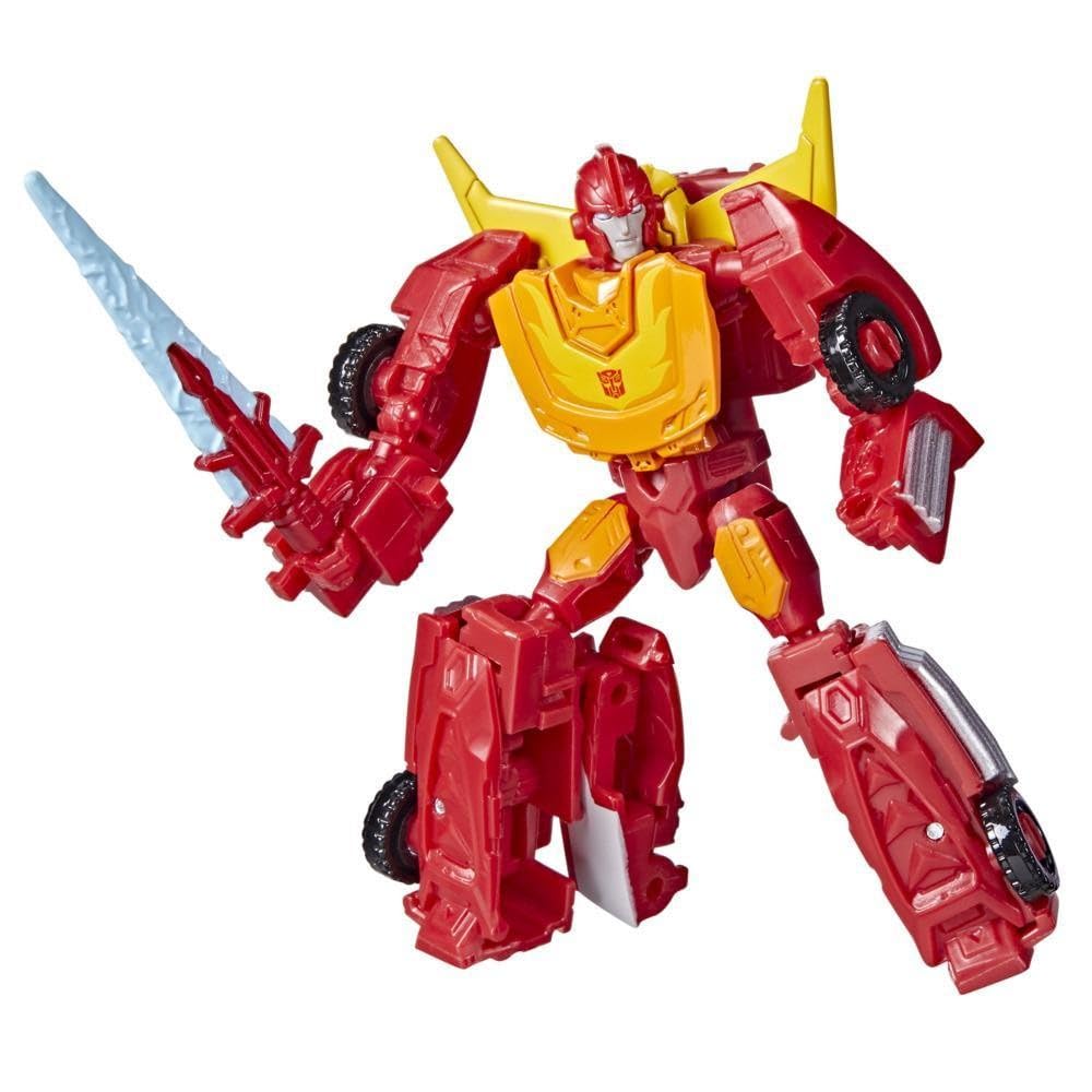Transformers Toys Generations Legacy Core Autobot Hot Rod Action Figure - 8 and Up, Multicolor, One Size, F3012