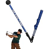 Golf Swing Trainer aid - Golf Training aid to Improve Hinge, Forearm Rotation, Shoulder turna and Grip.Portable Collapsible S