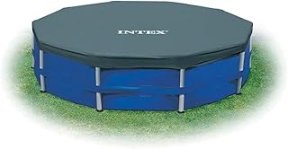 Intex Round Pool Cover - Poolabdeckplane - Ø 366 cm - Für Metal und Prism Frame Pool