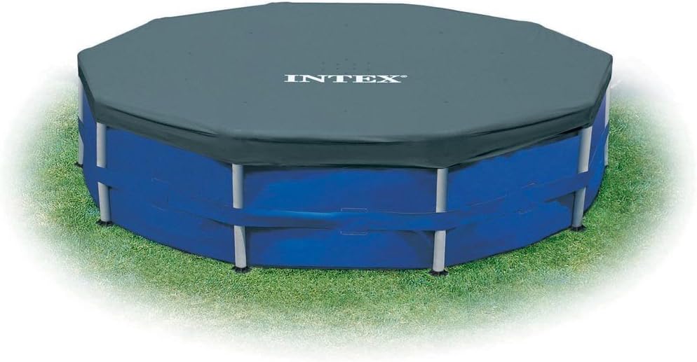 Intex Round Pool Cover - Poolabdeckplane - Ø 366 cm - Für Metal und Prism Frame Pool