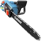 SENIX Electric Chainsaw, 18" Corded Chainsaw,15 Amp Chain Saw for Wood Cutting, Tree Trimming, Garden Tool for Pruning, Branch Cutting, Yard, Fathers Day Gift for Men,Gardener, CSE15-M