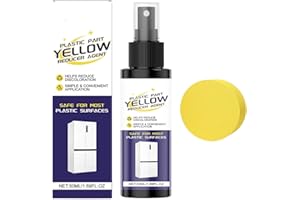 Multipurpose Cleaner,50ml Yellow Stain Remover Spray | Window AC Cleaner with Sponge,for Home Kitchen Living Room Appliances 