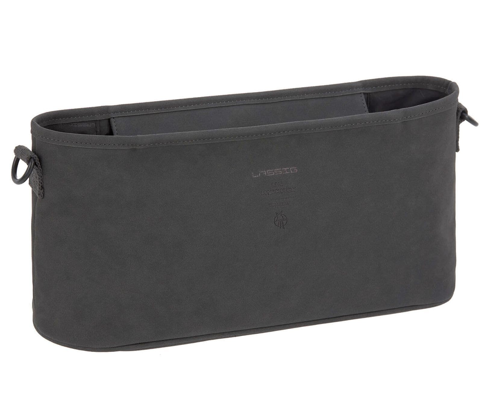 LÄSSIG Baby Stroller Organizer Buggy Organizer Stroller Bag Zipper, Anthracite