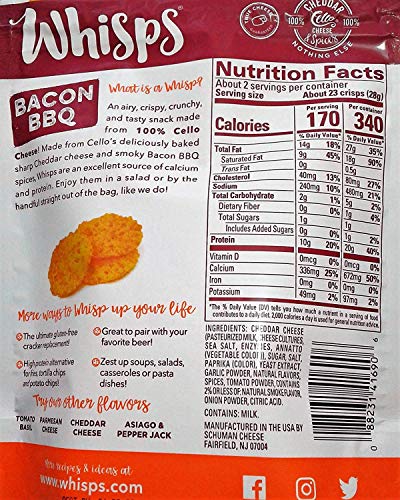 3 Whisps+Cheese+Crisps+Crunchy+Assortment