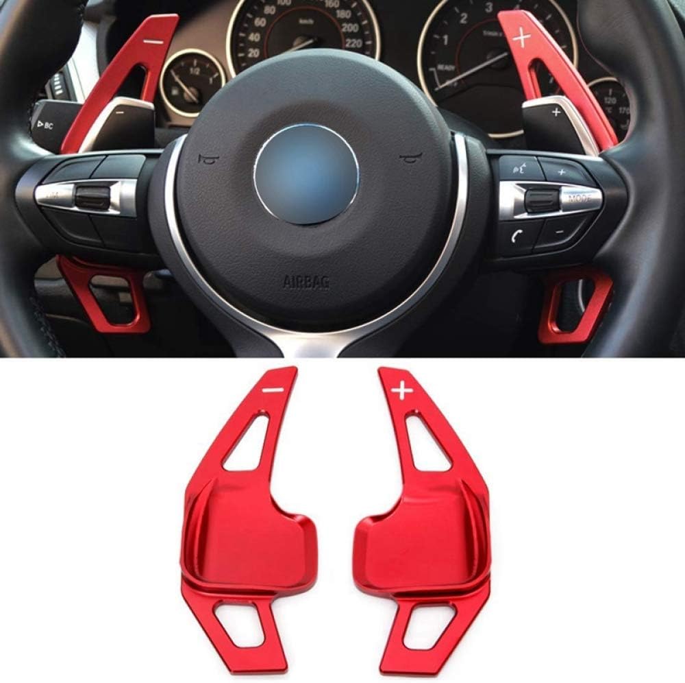LUVCARPB Car Steering Wheel Shift Paddle, Fit for BMW X1 X2 X3 X4 X5 X6, Car Styling Accessories