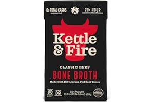 Bone Broths Kettle and Fire Gluten-Free Paleo Beef Bone Broth, 1 - 17.6 Ounce Carton