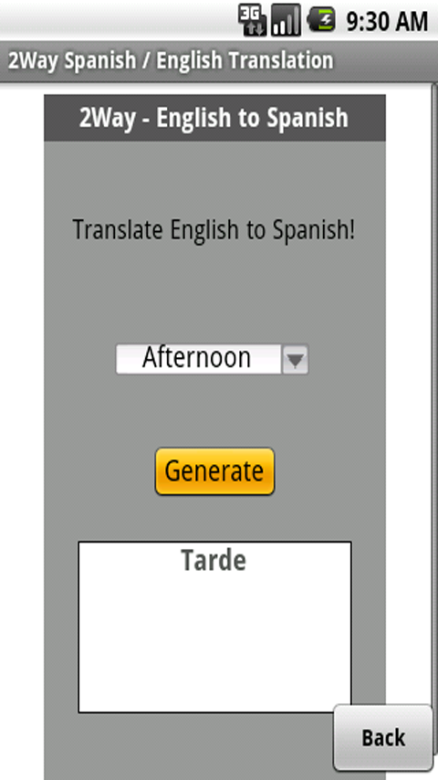 2Way Spanish / English Translation : Amazon.es: Apps y Juegos