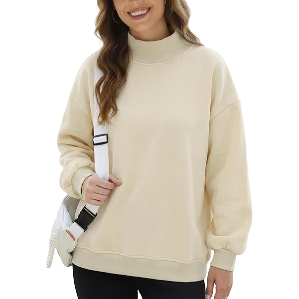 Reebok Women's Vector Mock Neck Sweatshirt, Standard Fit