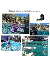 Vicdozia Dome Port Lente y bandeja de buceo para fotografía submarina GoPro.